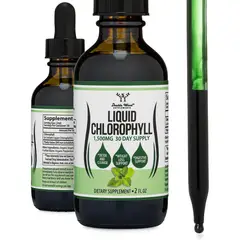 WOOD - Gotas Laaquidas Clorofila Double 1500mg Sabor Menta