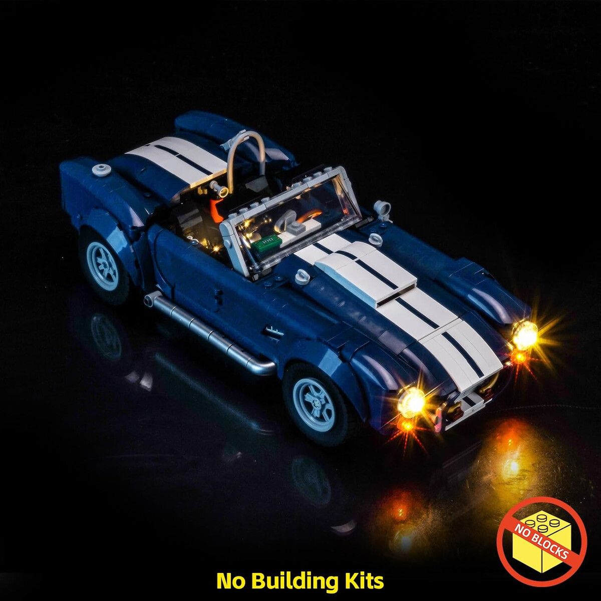 GENERICO - Kit de Luz LED BrickBling para Lego Shelby Cobra 427 SC