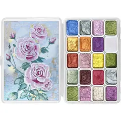 ACUARELA - Set Sólida CraftyManor Rococo 20 Perlada