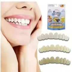 GENERICO - Kit De Dientes Postizos Temporales ayuda para embellecimiento Dental