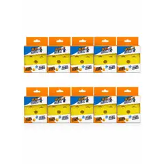 BEAR CLEAN - Pack de 10 Esponjas Multiuso