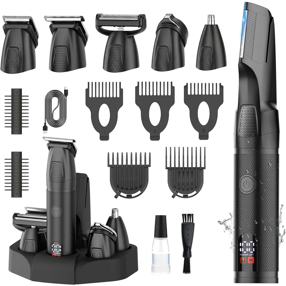 GENERICO - Recortador Barba Manscape 6en1 USBC IPX6 1200mAh