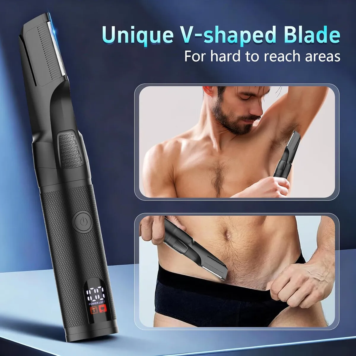 GENERICO - Recortador Barba Manscape 6en1 USBC IPX6 1200mAh