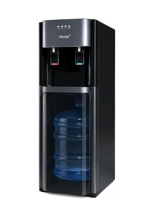 DALI Dispensador De Agua Frío Caliente Bidon inferior oculto de 20 litros negro