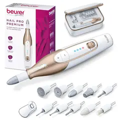 BEURER - Lima Eléctrica MP64 Inalámbrica LED 10 Accesorios