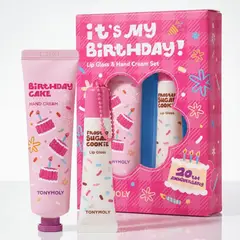 TONYMOLY - Set de crema de manos y brillo labial