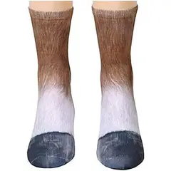 ANIMAL - Medias Paws 3D Talle Único Polyester Spandex