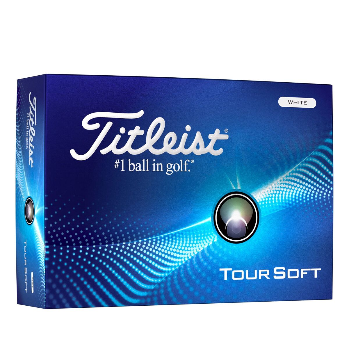 TITLEIST - Pelota Golf Titleist Tour Soft 12un Poliuretano Blanco