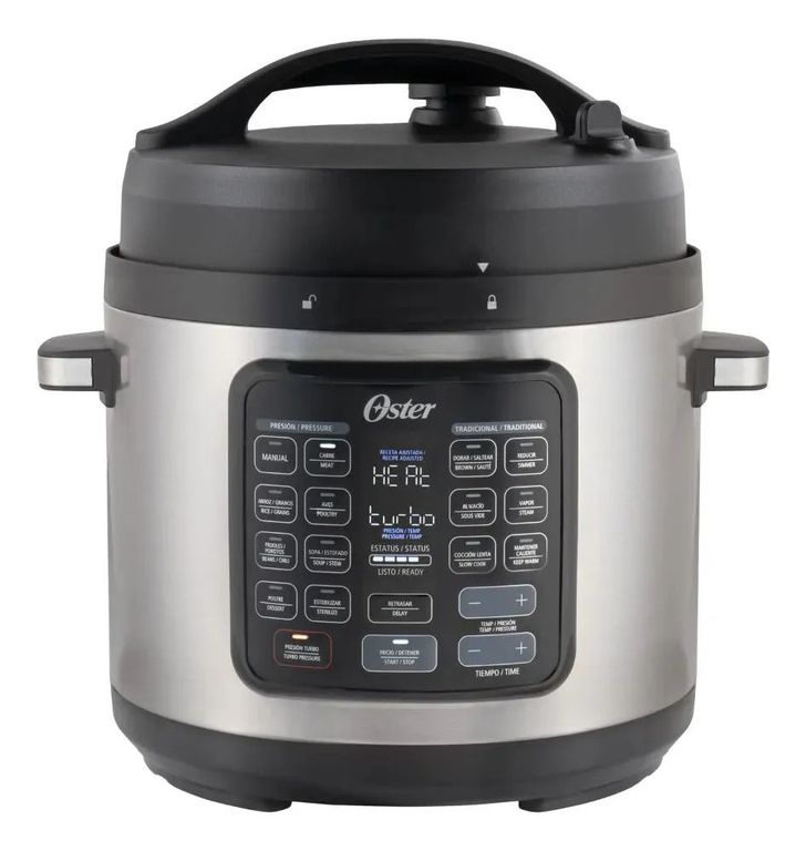 OSTER Multiolla Turbo 5.7 Litros Diamondforce Ckstpcect57df Gris 50 Hz