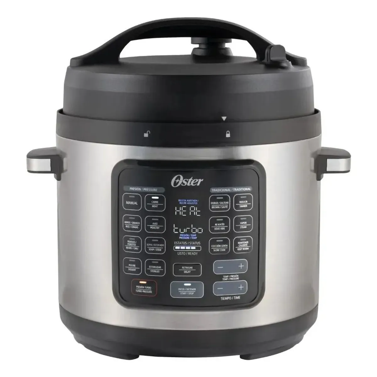 OSTER - Oster Multiolla Turbo 5.7 Litros Diamondforce Ckstpcect57df Gris 50 Hz