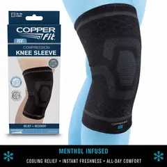 ICE - Rodillera Copper Fit Compresión LXL Mentol
