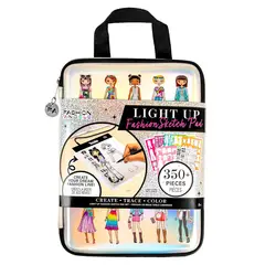 FASHION ANGELS - Block Dibujo Luminoso 350 Piezas Estuche