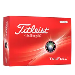 TITLEIST - Pelota Golf TruFeel 2024 Pack 12 Blanca Soft