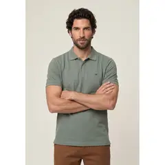 FEROUCH - Polo Piqué Military Fw26