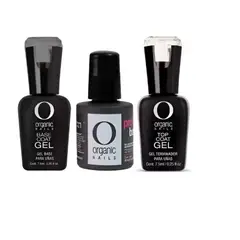 ORGANIC NAILS - BASE 7.5 ML TOP COAT 7.5 ML PROTEIN BOND DE