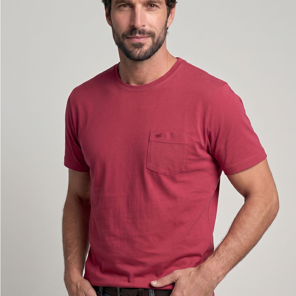 FEROUCH - Polera Houston Red Fw26 Ferouch