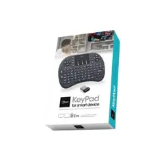 MLAB - Teclado Inalámbrico 9077 Touchpad Para Smart Tv