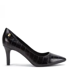GACEL - Zapato de cuero mujer negro Estelle