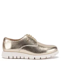GACEL - Zapato de cuero mujer dorado Itati