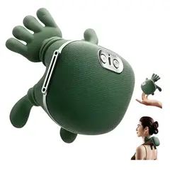 GENERICO - Masajeador De Cuello Con Dedos Masajeador Con Manos Verde