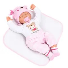 GENERICO - Muñeca Bebe Reborn Realista Cuerpo Silicona Completo