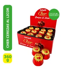 AMBROSOLI - Bombones Con Cerezas Al Licor 24un