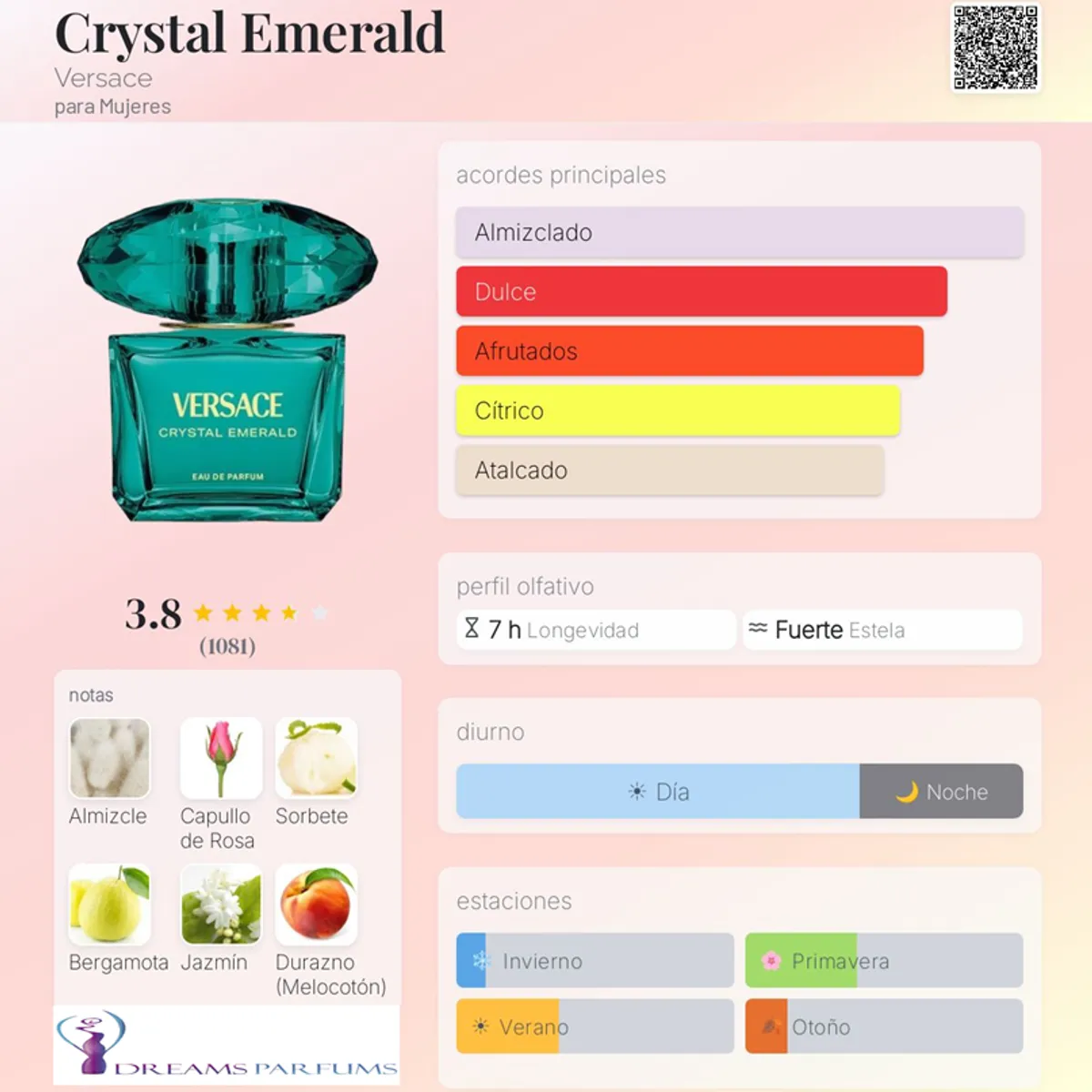 VERSACE - CRYSTAL EMERALD 90 ML EDP VERSACE