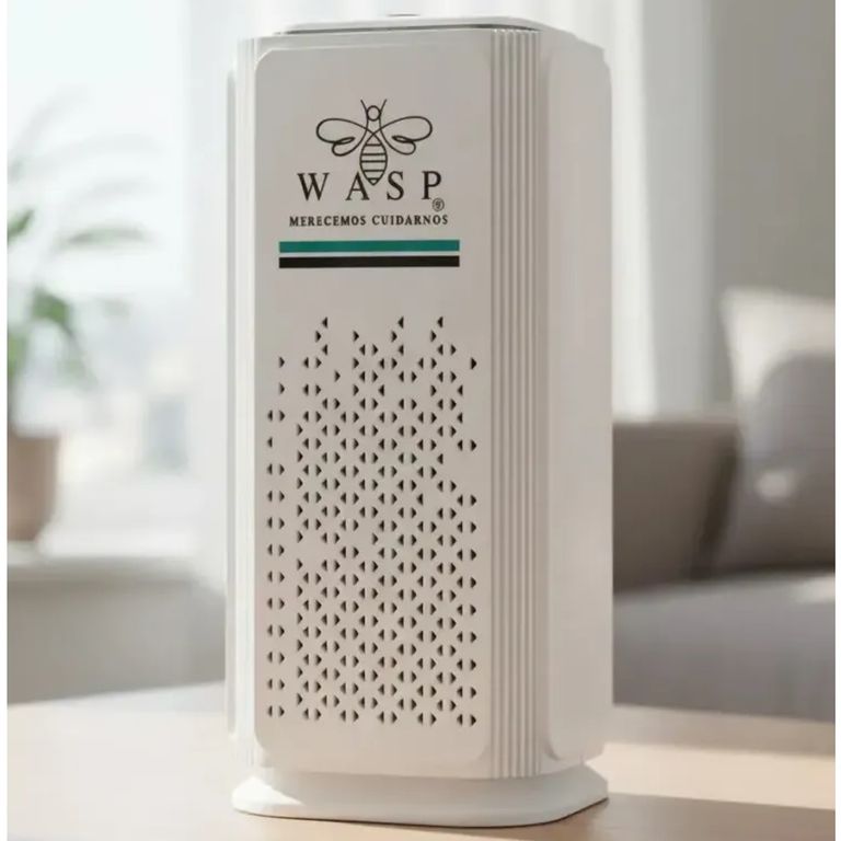 GENERICO Purificador de Aire Wasp Filtro Hepa + Ionizador + Luz Uv BELUG