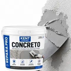 KENT - CONCRETO Pasta Reparadora y Niveladora para Hormigón 6 kg