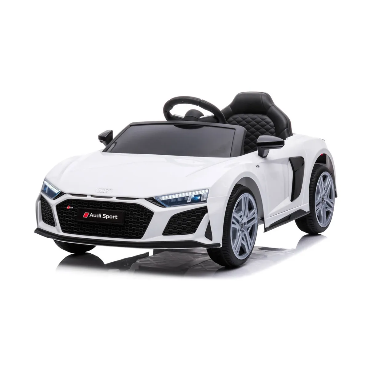 KIDSCOOL - Autos A Batería Audi R8 Spyder Blanco Kidscool