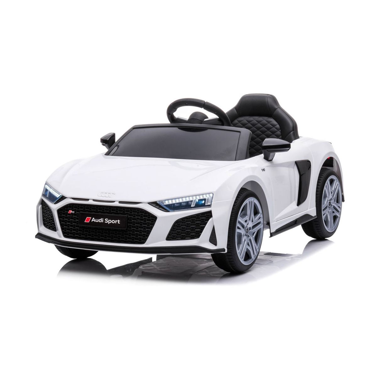 KIDSCOOL - Autos A Batería Audi R8 Spyder Blanco Kidscool
