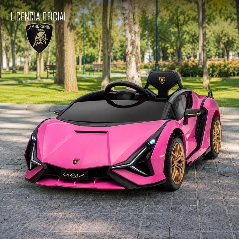 KIDSCOOL Lamborghini Sian Batería Rosado