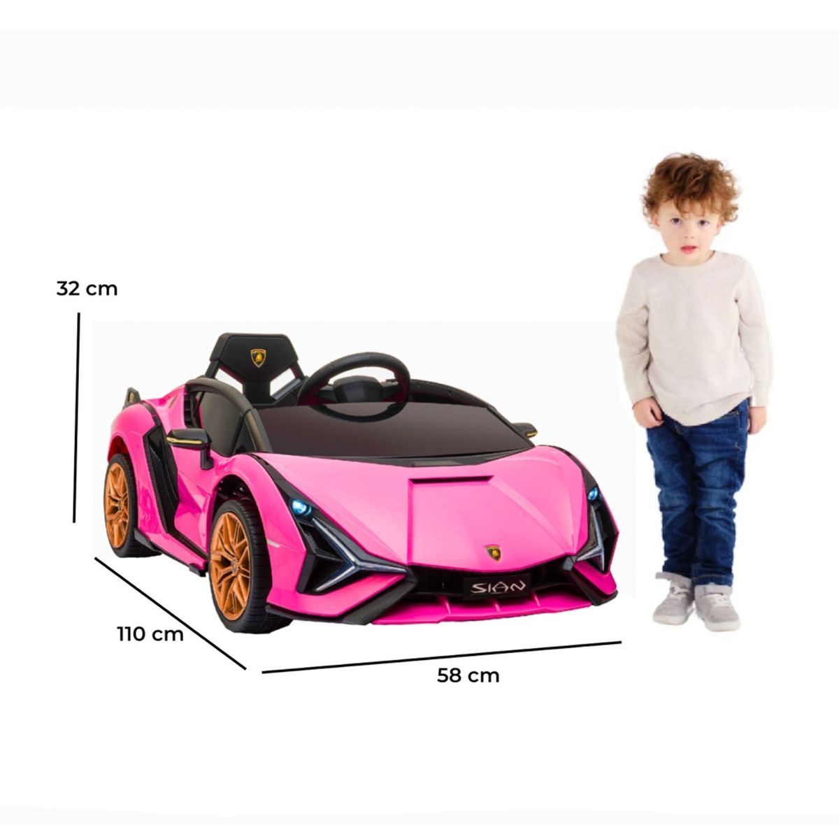 KIDSCOOL - Lamborghini Sian A Batería Kidscool