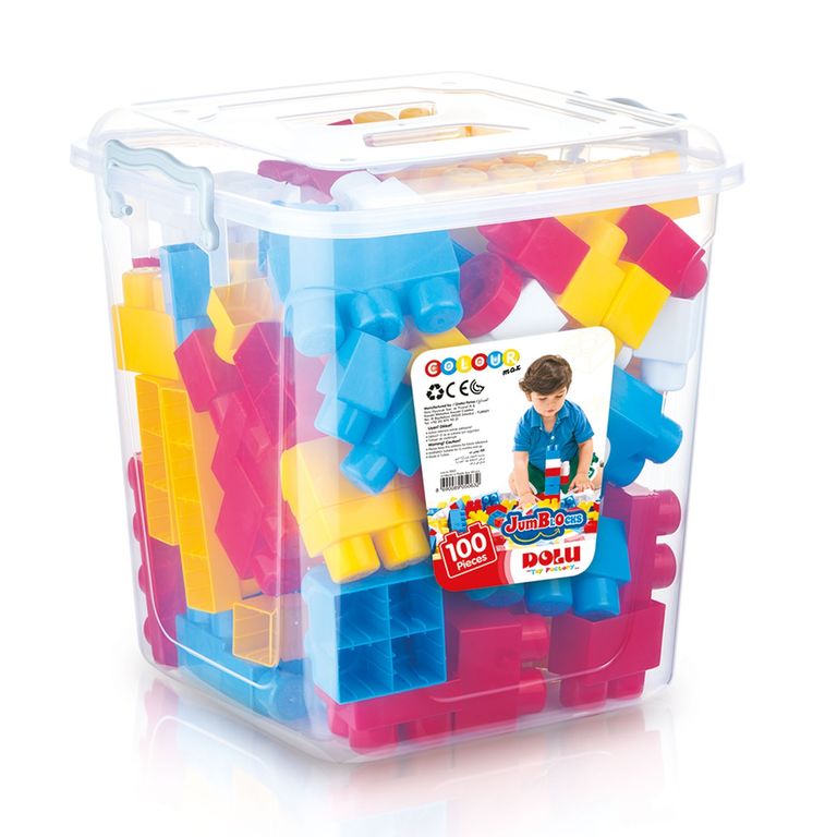 KIDSCOOL Blocks Encaje Jumbo 100 Pcs