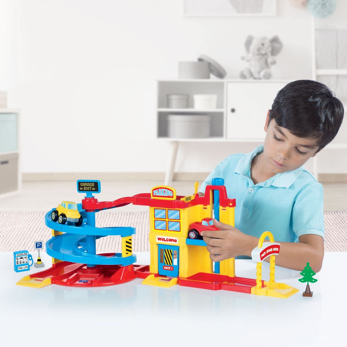 KIDSCOOL - Set Garage 40 Pcs Kidscool