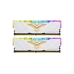 GENERICO - Memoria RAM JUHOR DDR4 32GB 2x16GB 3200MHz RGB Blanca