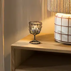 AMOBLE - Candelabro Negro 2