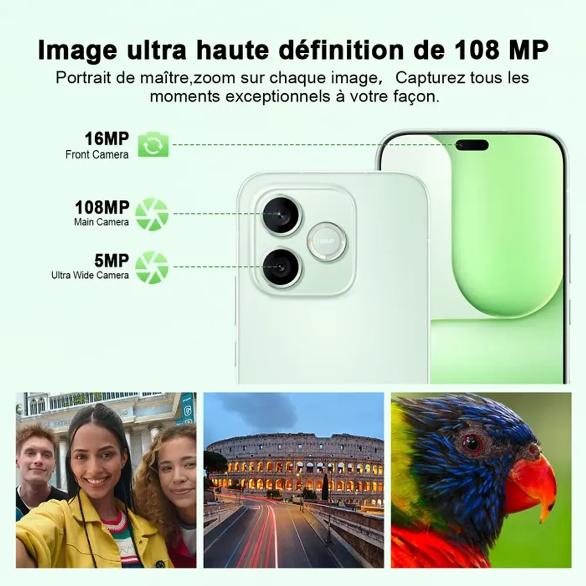 HONOR - Honor 600 Lite 5G Smartphone 8+256G Gold