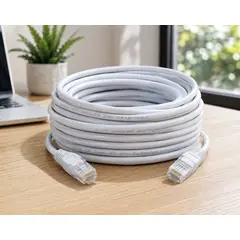 GENERICO - Cable De Red Ethernet CAT5e RJ45 30 Metros UTP Alta Velocidad Gigabit Para Router PC Smart TV