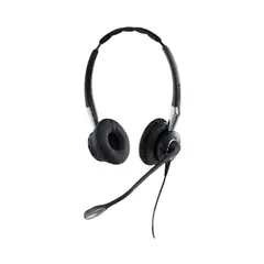 JABRA - Auriculares especiales para el servicio al cliente de Biz 2400 II QD Duo