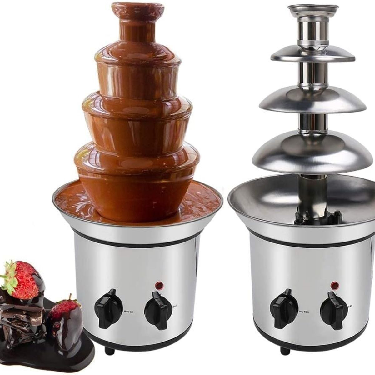 GENERICO - Cascada Chocolate 4 Pisos, Capacidad 2 Litros