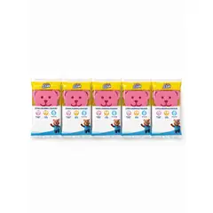 BEAR CLEAN - Pack de 5 Esponjas de Baño Para Bebé