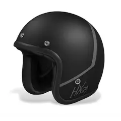 IXS - CASCO JET 880 2.0 GRIS NEGRO MATE