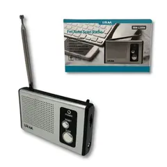 GENERICO - Radio Portátil De Emergencia A Pila Irm Fm Compacta