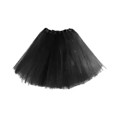 GENERICO - FALDA BALERINA ADULTO LISO NEGRO