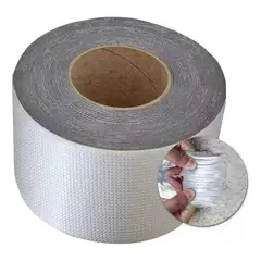 GENERICO - Cinta Selladora de Butilo para Techos y Goteras Impermeable 10 cm x 10m