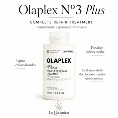 OLAPLEX - Nº3 Plus Complete Repair Treatment 100 ml - Tratamiento Reparador Intensivo
