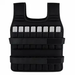 21K SPORTS - Chaleco Con Peso 10 Kg Lastrado Ajustable Entrenamiento