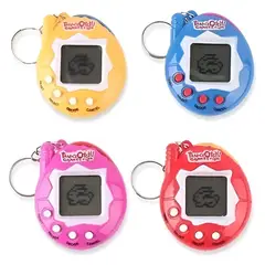 GENERICO - Tamagotchi Mascota Virtual Digipet Juego De Ingenio Llavero Color Azul