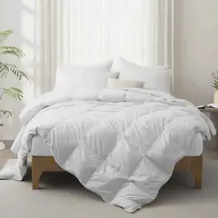 GOOD SHEET - Plumón All Season Weather Flex Microfibra Dual Layer Blanco